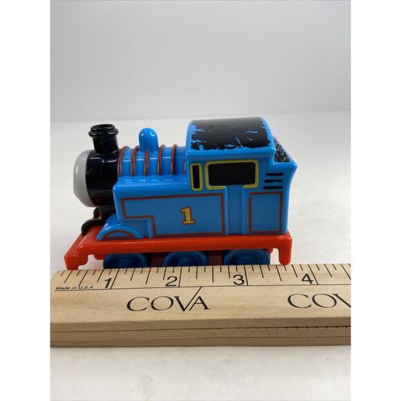 Mattel 2009 R9494 My First Thomas the Tank Engine Blue Train Pullback Toy - Picture 1 of 7